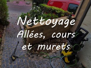 Mes prestations - Nettoyage allées et murets